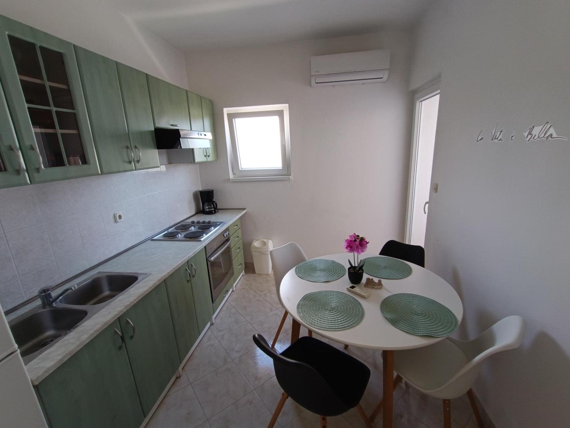 Apartman Burcul Sukošan Esterno foto